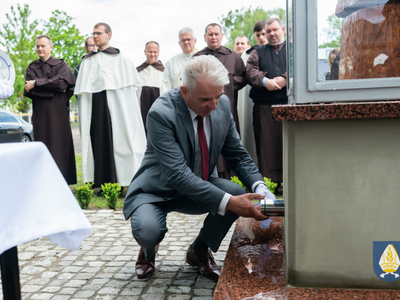 zdjęcia z uroczystości ku czci błogosławionego o. Hilarego Januszewskiego
