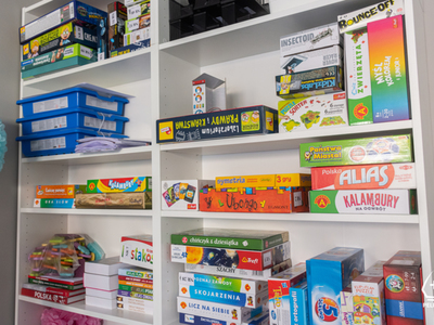 zdjęcie przedstawiające pomieszczenia Centrum Wsparcia Rodzin
