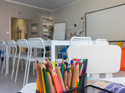 zdjęcie przedstawiające pomieszczenia Centrum Wsparcia Rodzin