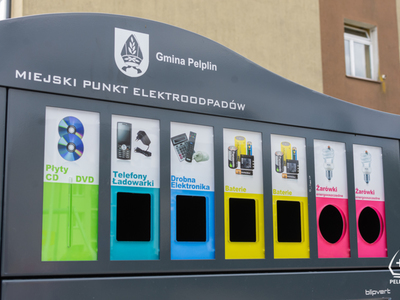 zdjęcie przedstawiające Miejski Punkt Elektroodpadów