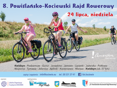 zdjęcie promujące 8. Powiślańsko-Kociewski Rajd Rowerowy