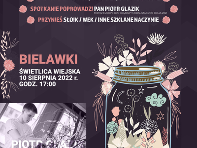 plakat dot. warsztatów słoikowych