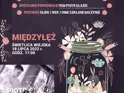 plakat dot. warsztatów słoikowych