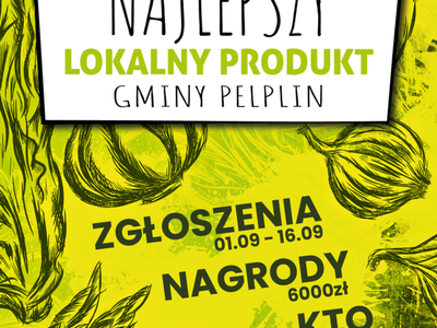 Konkurs Najlepszy Produkt Lokalny Gminy Pelplin