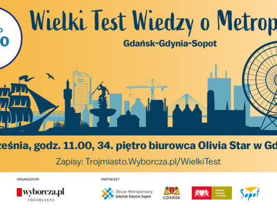 plakat Wielki Test Wiedzy o Metropolii