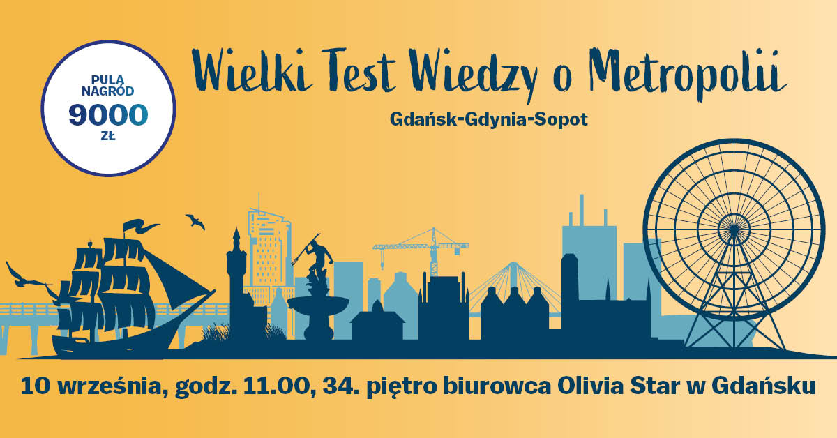 tło Wielki Test Wiedzy o Metropolii
