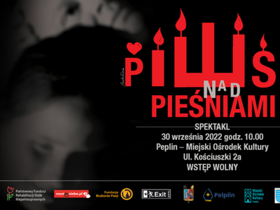 Zaproszenie na spektakl pn. PIEŚŃ NAD PIEŚNIAMI