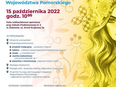 plakat XVII Turniej Kół Gospodyń Wiejskich 