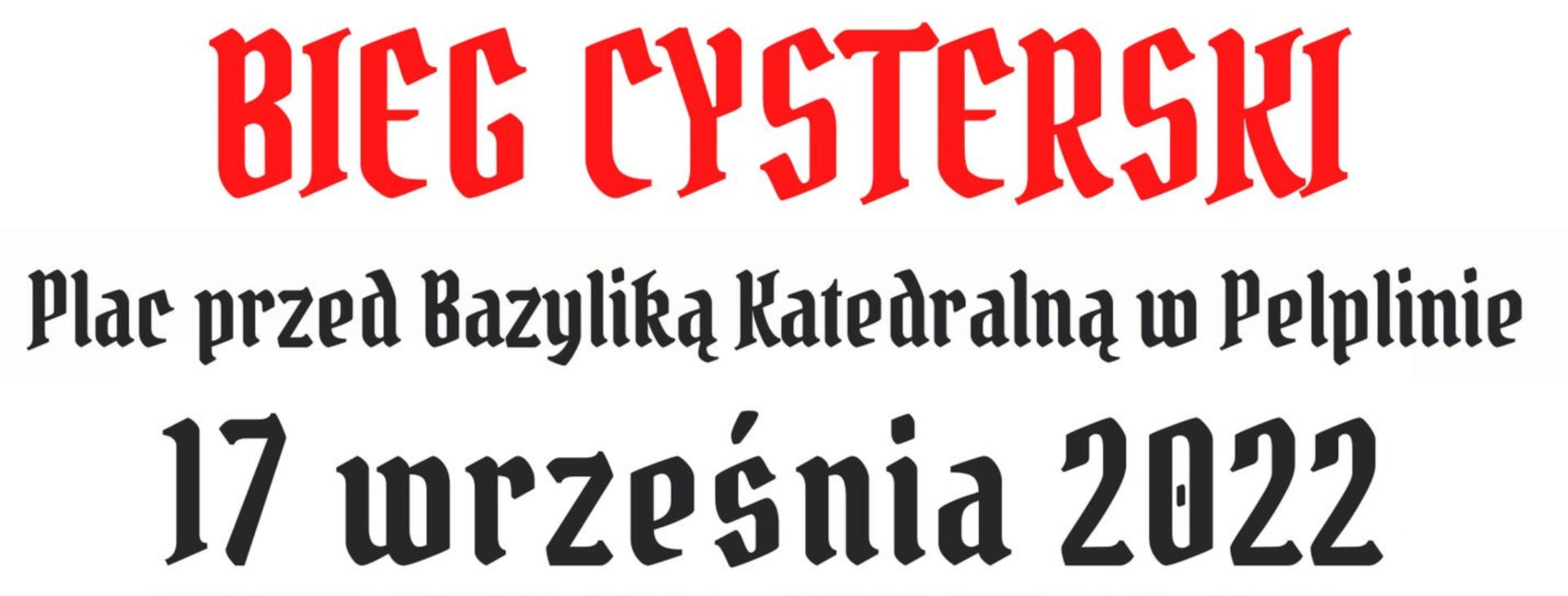 tło Bieg Cysterski 2022