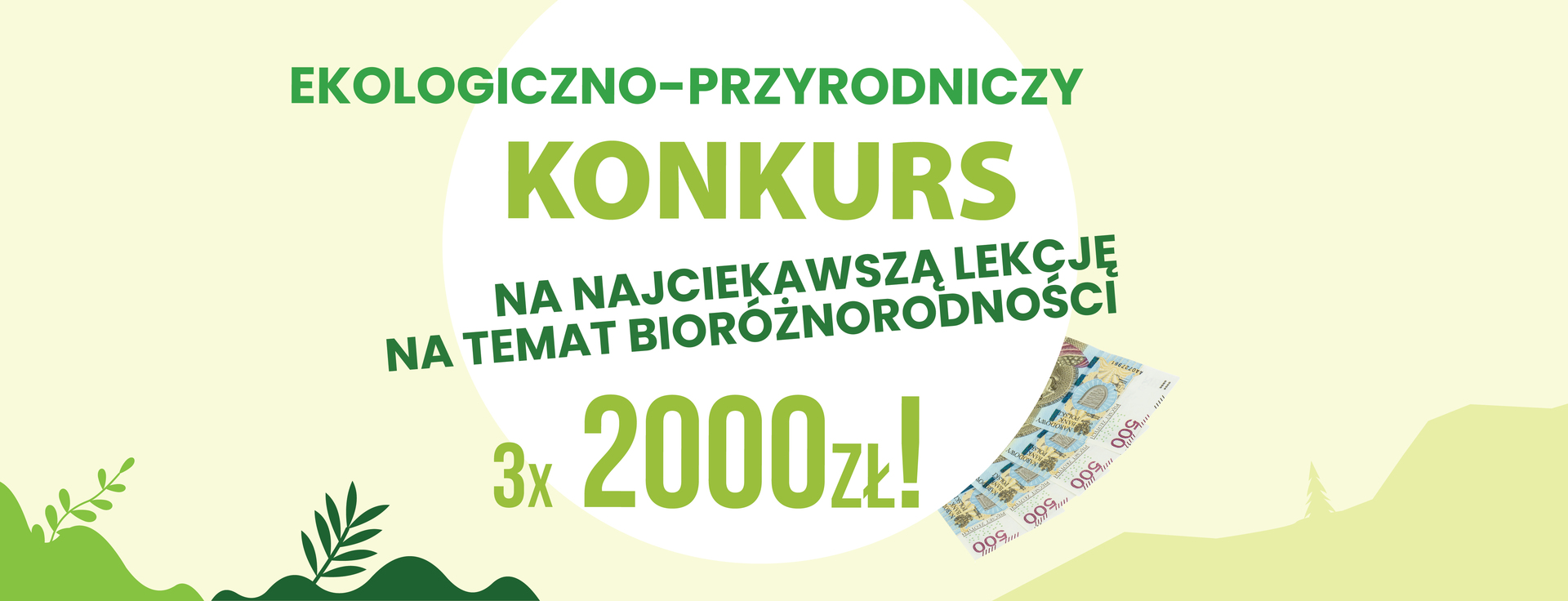 Konkurs ekologiczno-przyrodniczy na najciekawszą lekcję na temat bioróżnorodności