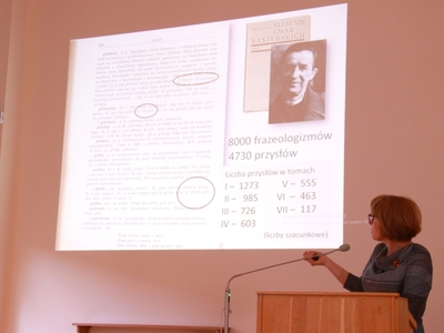 zdjęcie z konferencji  „Ks. Bernard Sychta – człowiek nauki, kultury i Kościoła”