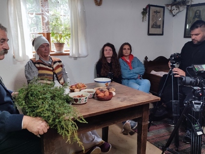 zdjęcia z realicji projektu pt. Na Kociewiu rok cały… - zapomniane obrzędy kociewskiej wsi