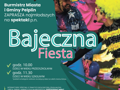 Spektakl dla dzieci pt. "Bajeczna Fiesta"