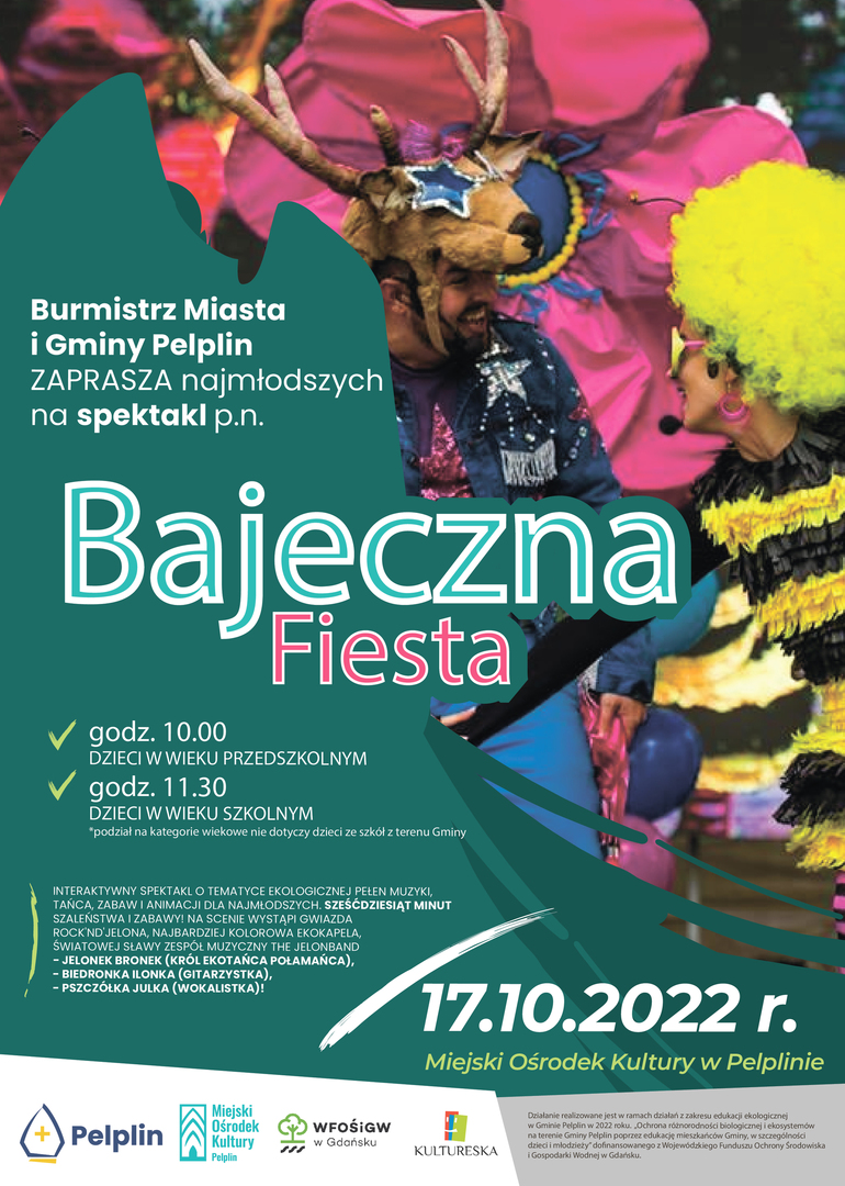 Spektakl dla dzieci pt. "Bajeczna Fiesta"