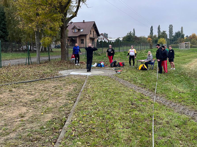 zdjęcie z zawodów lekkoateltycznych w Pelplinie 