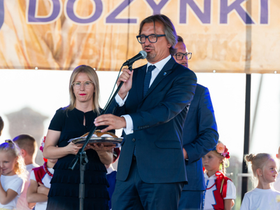 zdjęcie z dożynek Gminy Pelplin 2022