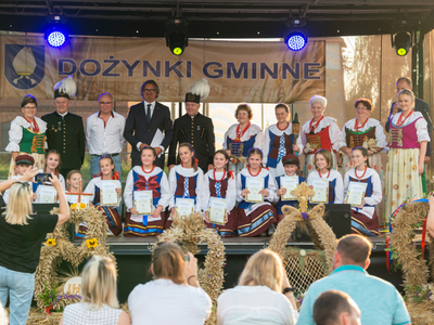 zdjęcie z dożynek Gminy Pelplin 2022