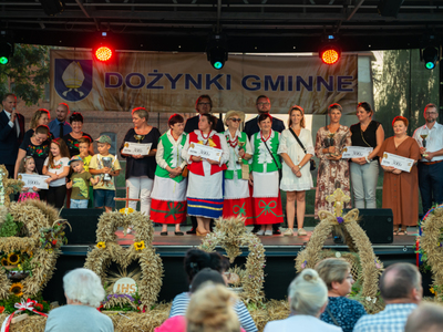 zdjęcie z dożynek Gminy Pelplin 2022