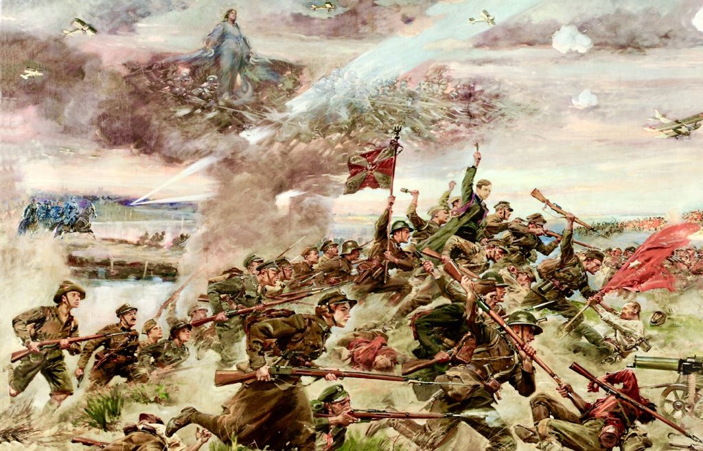 Cud nad Wisłą, Jerzy Kossak
