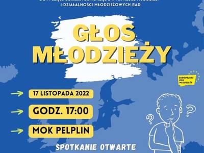 plakat Spotkanie - Głos Młodzieży