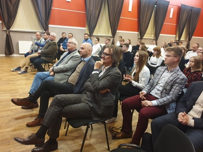 zdjęcie ze spotkania pn. „Głos Młodzieży