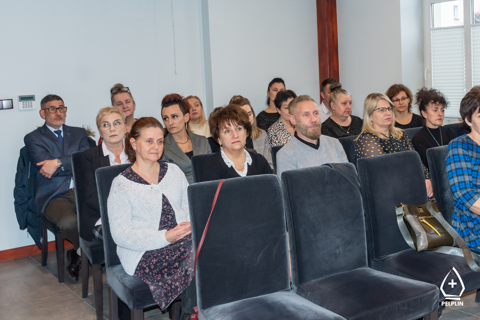 zdjecie z uroczystości wręczenia nagród nauczycielom 