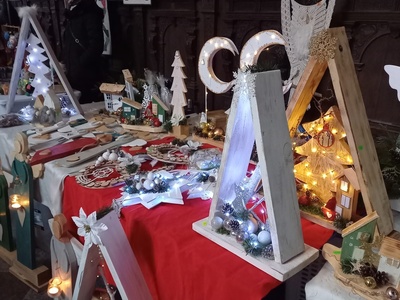zdjęcie z cysterskiego jarmarku bożonarodzeniowego 2022