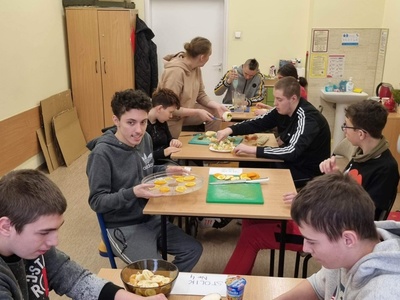 zdjecie z realziacji projektu "Wesoła Stonoga promuje zdrowie"