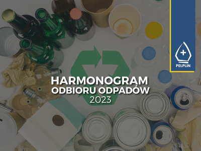 Harmonogram odbioru odpadów komunalnych w 2023 r.