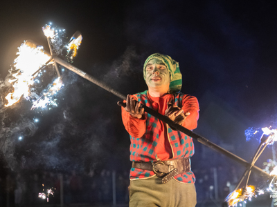 Noworoczny pokaz Fireshow