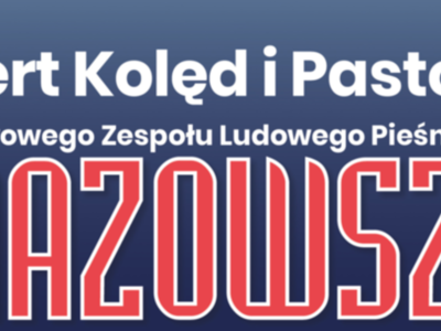 tło koncert zespołu Mazowsze 