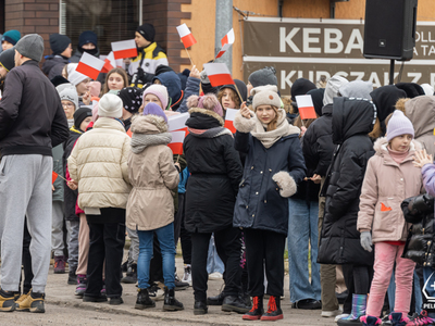 Zdjęcie z obchodówy 103. rocznicy powrotu Pelplina do odrodzonej Polski