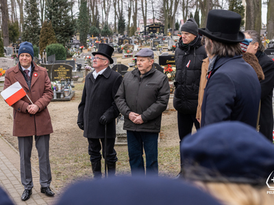 Zdjęcie z obchodówy 103. rocznicy powrotu Pelplina do odrodzonej Polski