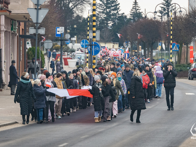 Zdjęcie z obchodówy 103. rocznicy powrotu Pelplina do odrodzonej Polski