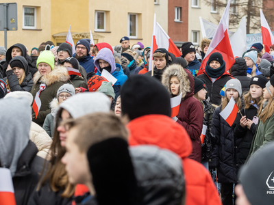Zdjęcie z obchodówy 103. rocznicy powrotu Pelplina do odrodzonej Polski