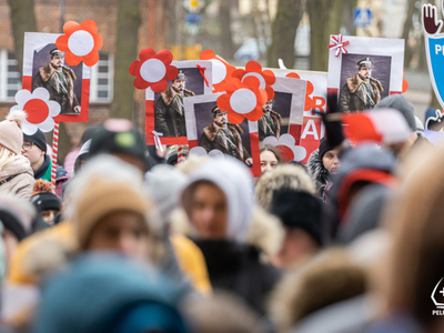 Zdjęcie z obchodówy 103. rocznicy powrotu Pelplina do odrodzonej Polski
