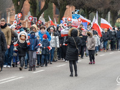 Zdjęcie z obchodówy 103. rocznicy powrotu Pelplina do odrodzonej Polski