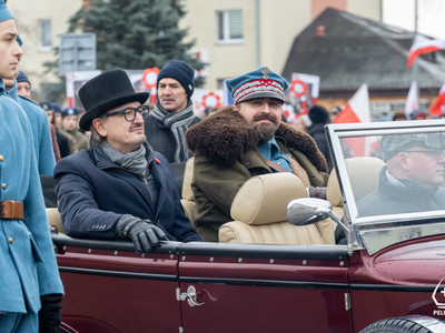 Zdjęcie z obchodówy 103. rocznicy powrotu Pelplina do odrodzonej Polski
