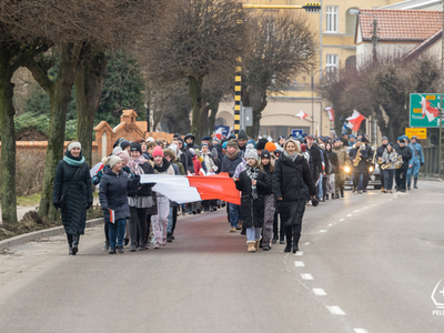 Zdjęcie z obchodówy 103. rocznicy powrotu Pelplina do odrodzonej Polski