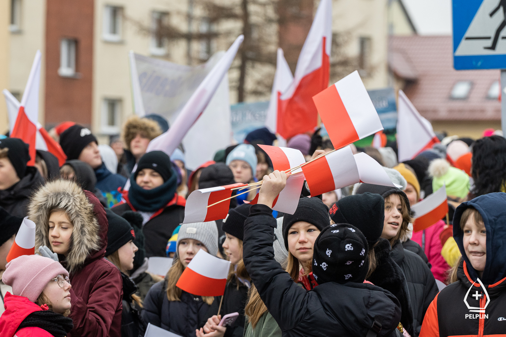 Zdjęcie z obchodówy 103. rocznicy powrotu Pelplina do odrodzonej Polski