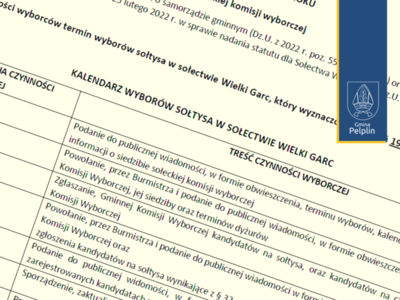 grafika wybory sołtysa w Sołectwie Wielki Garc