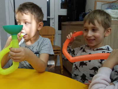 zdjęcie z bezpłatnych zajęć dodatkowe w pelplińskich przedszkolach