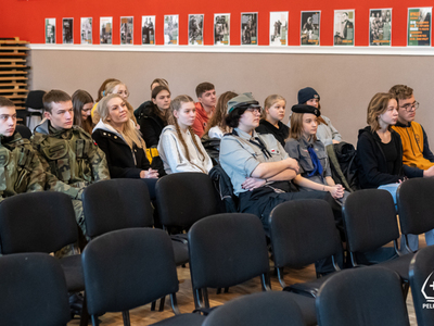 zdjęcie z gry miejskiej „Wilczym Tropem" 2023