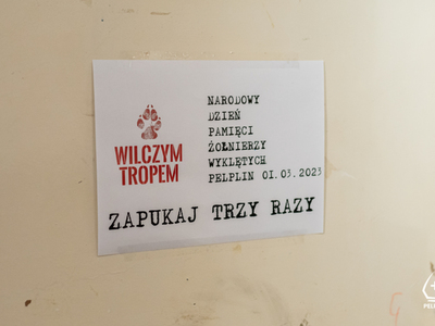 zdjęcie z gry miejskiej „Wilczym Tropem" 2023