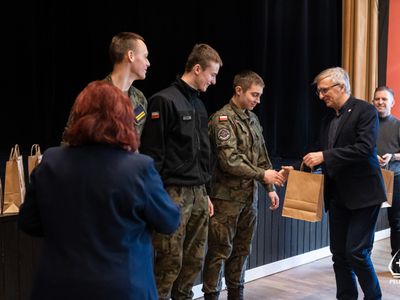 zdjęcie z gry miejskiej „Wilczym Tropem" 2023