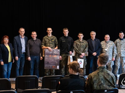 zdjęcie z gry miejskiej „Wilczym Tropem" 2023