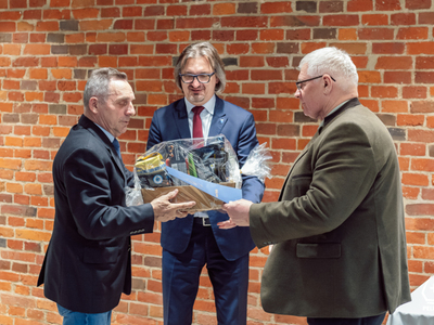 zdjęcie z uroczystego konwentu sołtysów Gminy Pelplin 