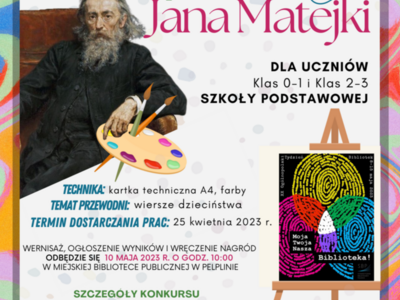 plakat Gminnym Konkursie Plastycznym 