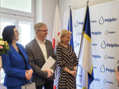 zdjęcie z uroczystości pożegnania Pani Aleksandry Sarnowskiej 