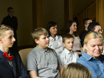 Zdjęcie z finału drugiej edycji konkursu (Nie)Zwykły Dominik